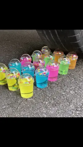 Crushing Crunchy & Soft Things by Car #crushingthings #asmr #asmrsounds #satisfyingvideo #sastisfying 