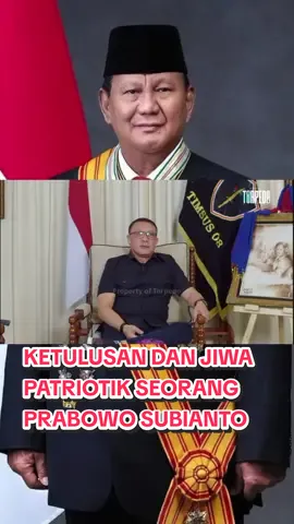 Ketulusan dan jiwa patriotik seorang Prabowo Subianto 🥹❤️ #prabowo #presidenprabowo #gerindra #indonesia #fyp 