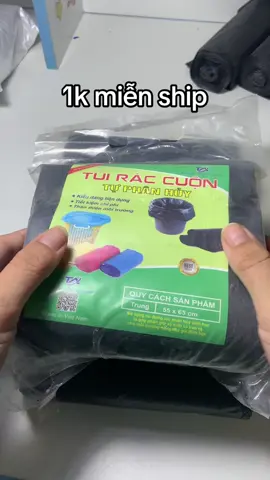 Túi đựng rác tự phân hủy, đang được trợ giá rẻ lắm