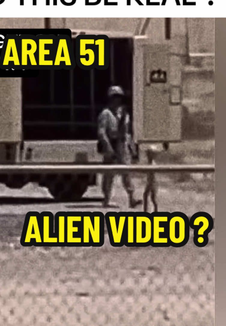 Alien Spotted At Area 51 ? UFO GOD NEWS. #UFO #ALIEN #UFOS #ALIENS #FYP 