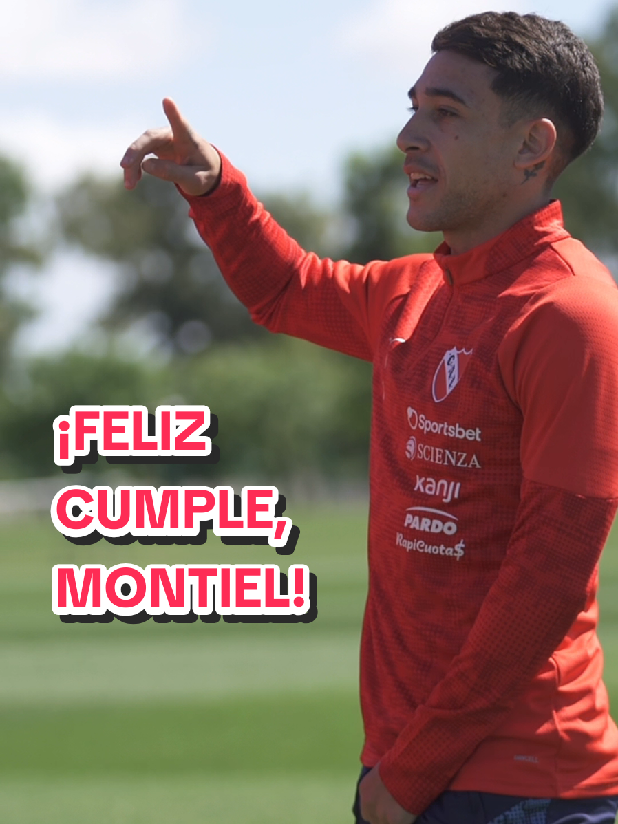 ¡FELIZ CUMPLE, MONTI! #Independiente #montiel #todorojo 