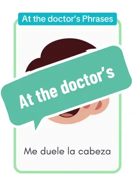#spanishlesson #spanishteacher #spanishlearning #spanishtutor  Phrases to use at the doctor’s 