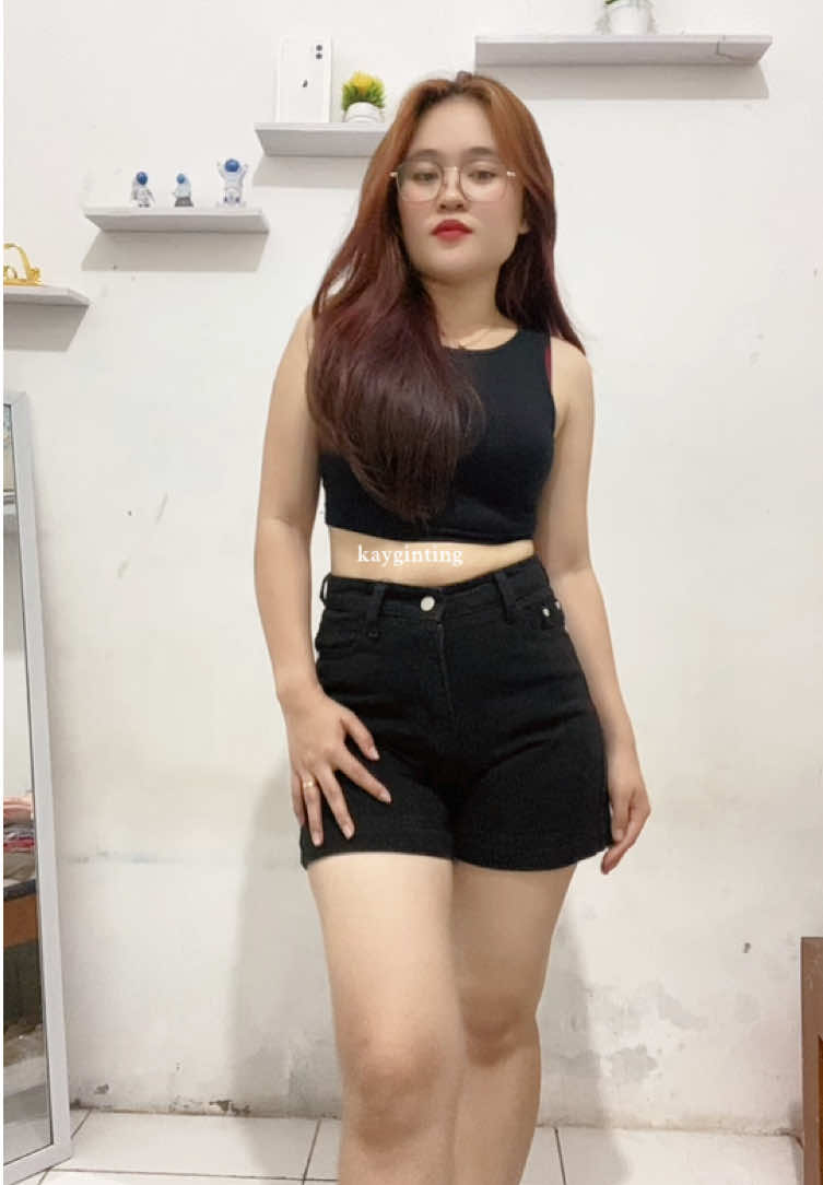 #celanapendek #celanahighwaist #shortpants #hotpant 