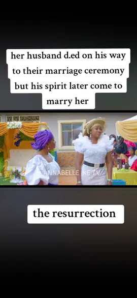 her husband d.ed on his way to their marriage ceremony but his spirit later come to marry her #itzwendysmith 