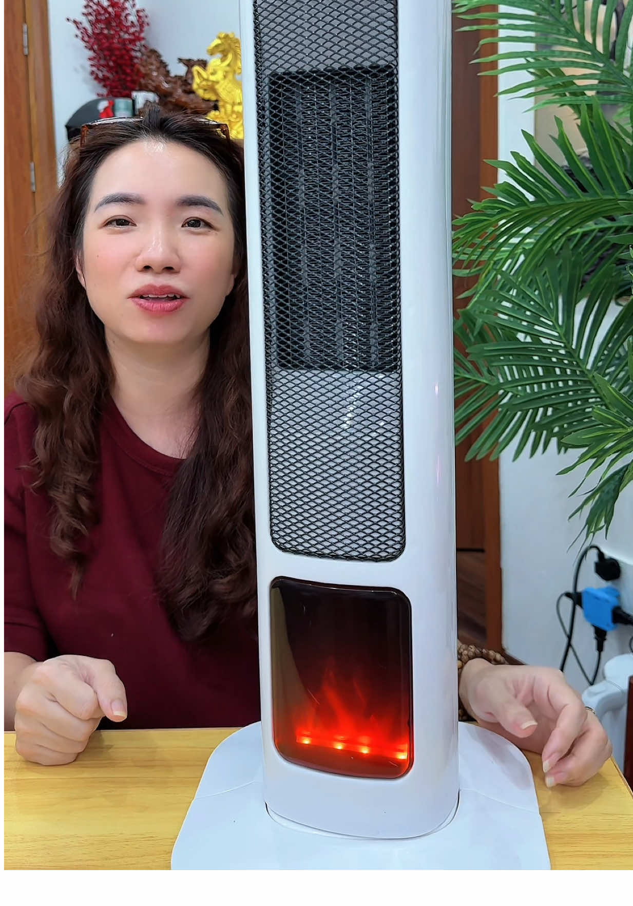 Quạt sưởi cây đứng máy sưởi công nghệ Gốm Cao Cấp #xuhuong #quatsuoigom #huyenhomhinh365 