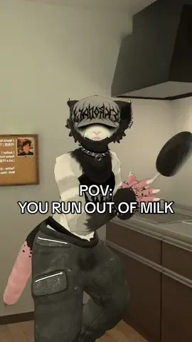 POV: YOU RUN OUT OF MILK IN THE FURRY COMMUNITY  #furry #furrytiktok #Furryfandom #furrycommunity #furrys 
