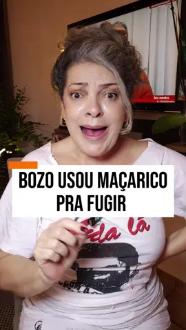 BOLSONARO USOU MAÇARICO PRA FUGIR! #bolsonaropreso #michellebolsonaro 