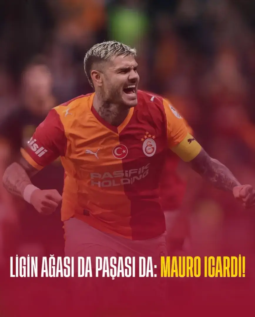 100 kiloda olsa, antrenman da yapmasa bu Ligin ağası da paşası da Mauro Icardi. #mami0kwe1 