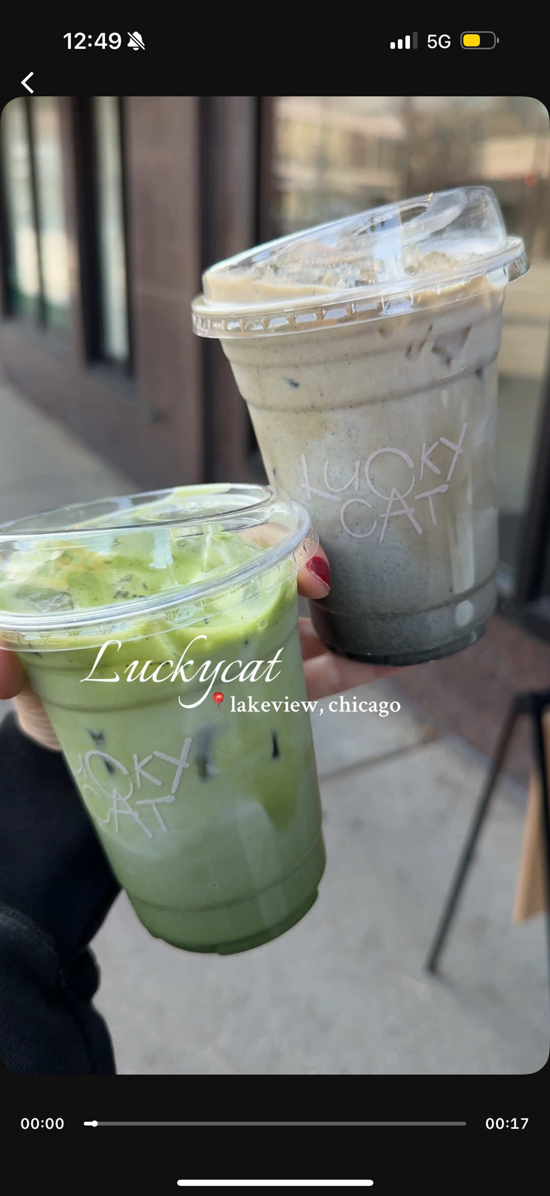 new fav chicago cafe!! #chicago #chicagocoffeeshops #coffee #matcha #blacksesame 