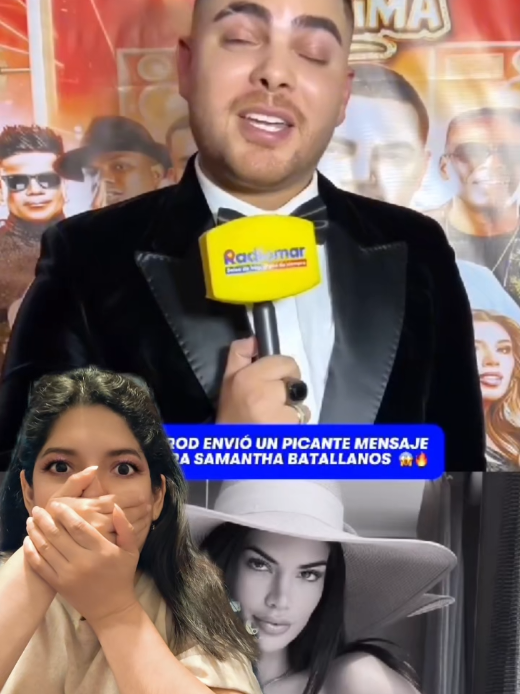 sígueme en Instagram annacustodio0  #samanthabatallanos #alvarorod #chisme #show #farandula 