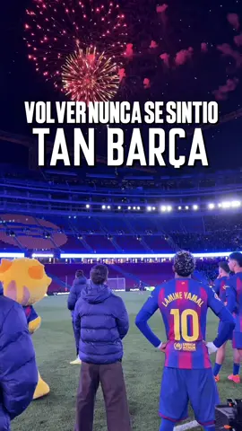 VOLVER A CASA NUNCA SE SINTIÓ TAN BARÇA 💙❤️😍#futbol #fcb #barça 