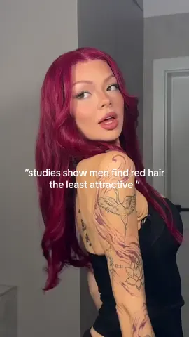Studies show idgaf🤭💋#redhair 