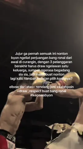 BYON JUJUR KALI INI KECEWA!🙃#byoncombat #byoncombatshowbiz #ronalvsputraabdullah 