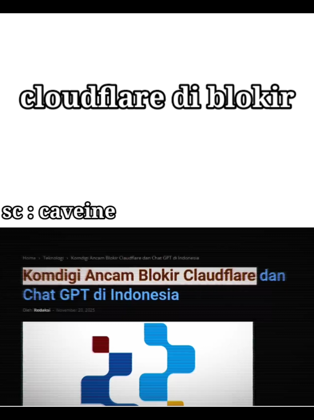 cloudflare di blokir #meme #caveinesirosting #fyp #fypシ゚viral #foryou 