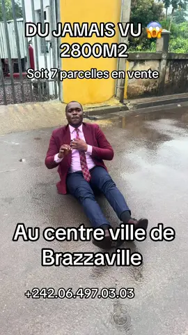 🎈 7 parcelles en vente au centre ville de Brazzaville soit 2800M2  Pour toute information supplémentaire prière directement de nous contacter  🎈Voici nos coordonnées , Pour toutes informations supplémentaires, contactez nous  ,  Nous sommes la SIMCO sarlu  📌RCCM :  CG-BZV-01-2022-B13-00348. 📌 NIU : M220000002205882 🎯 Contact :  WHATSAPP/APPEL : +242064970303 📌G-mail : Simcosarlu@gmail.com 📌Adresse  SIMCO sarlu: Plateaux 10 maisons en diagonale de la station de total  SIMCO  