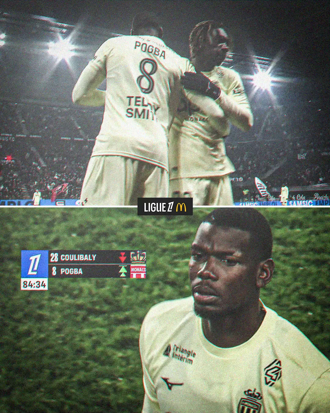 After 811 days away, the French midfielder finally returns to the pitch 🙌⚽️ #Ligue1 #SportsTikTok #Pogba #Pogback #AsMonaco @AS Monaco @Paul Labile Pogba 