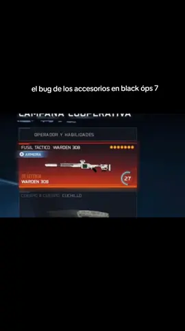 el bug de los accesorios black ops 7 #blackops7 #endgame 