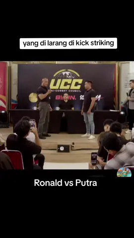 my opini putra unggul di round 5 setelah kepala ronald bocor...  liat round 1-4 boxing nya ronald banyak masuk!  #byoncombat #byoncombat6 #byon #combatsports #kicksriking 
