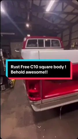 Sick C 10 Chevy RUST FREE ⚠️🐈‍⬛ magnet !!! #Chevy #c10  #Squarebody If you’re truly interested in the truck, it does not have a driveline in it, but it is completely painted and ready to drop in  We have some 62’s 57s  laying around just about anything you’re looking for LS   The truck is located in Western Michigan. We have delivery available. You can look me up on Clay’s AC and Auto Repair over Facebook and send me a direct message. ….. I don’t post many things for sale on my YouTube channel, but this is pretty spectacular.   You can’t go very in-depth with a 22nd TikTok video so …. I’ll figure if somebody’s really serious. They’ll have no time wasting their own time and mine I won’t answer many questions over the comments So if you seriously want it, look me up over Facebook and send me a DM  !!!