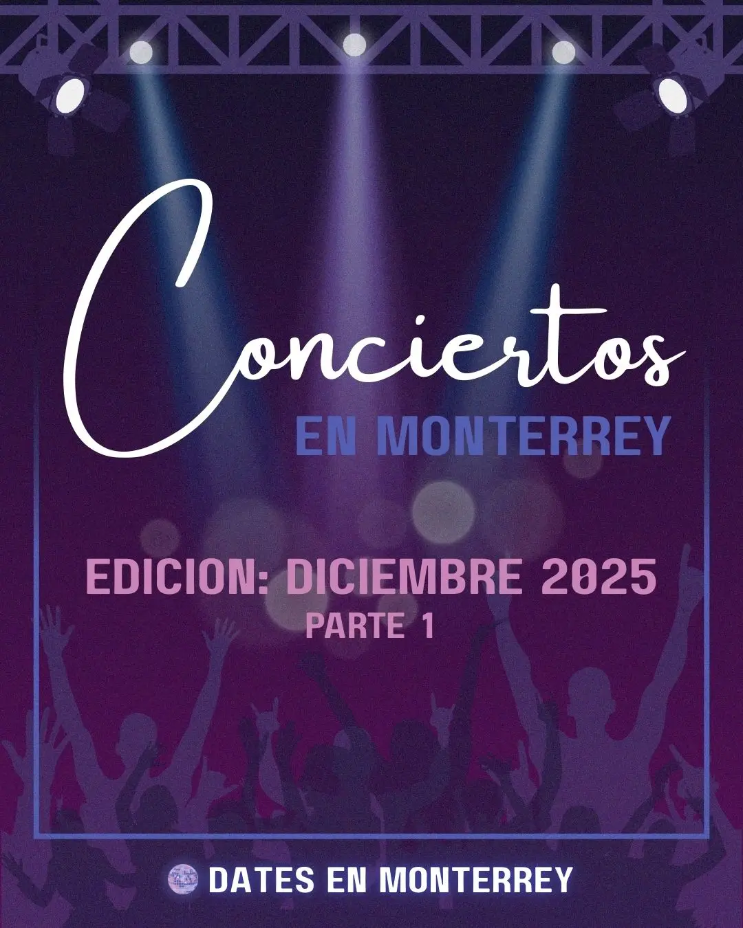 Diciembre llegó cargadísimo de música en Monterrey 🎶🔥 Prepárate porque este mes se presentan Intocable, Yuri, Magneto y Matute, entre muchos más. Esta es la Parte 1 de todos los conciertos que se vienen, así que ve armando tus planes porque diciembre se va a sentir como un festival eterno. ¿A cuál te lanzas? 👀✨ #datesenmty #imtocable #yuri #Magneto #miguelbose 