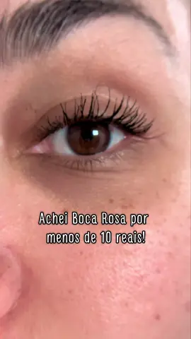 Menos de 10 reais nesse rímel? Onde já se viu?  #cilios #rimel #bocarosa #maquiagem #beleza 