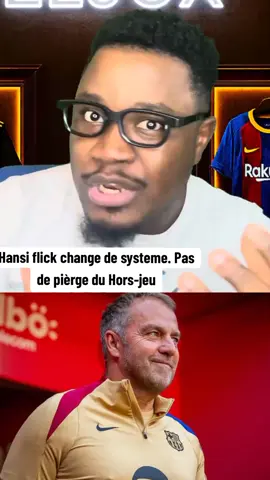 Hansi flick change de systeme. Pas de pièrge du Hors-jeu @fcbarcelona  #bilbao  #hansiflick  #lejux 