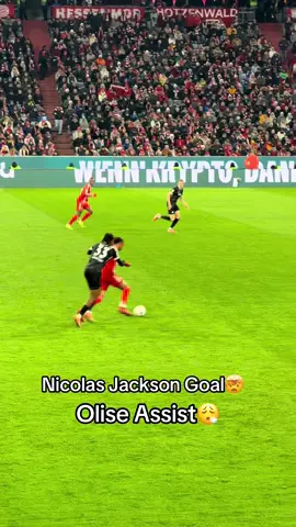 Wow from Olise and 💥 by Jackson