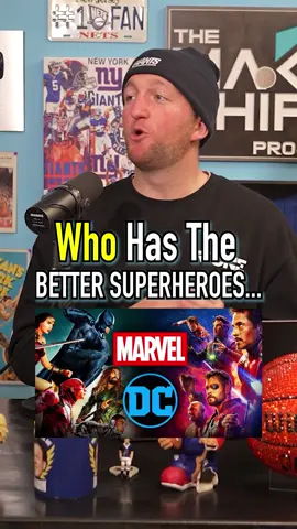 Who Has The Better Superheroes, Marvel Or DC? #fyp #mcu #marvel #spiderman ##hero