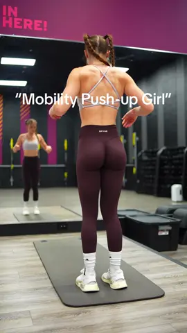 Why train them separately when you can do them together. #mobility #pushup #mobilitytraining #workout #fypシ 