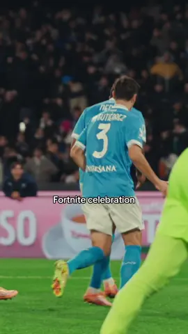 New celebration alert 🚨💙 #ForzaNapoliSempre #SerieA #perte #neres #🇧🇷 