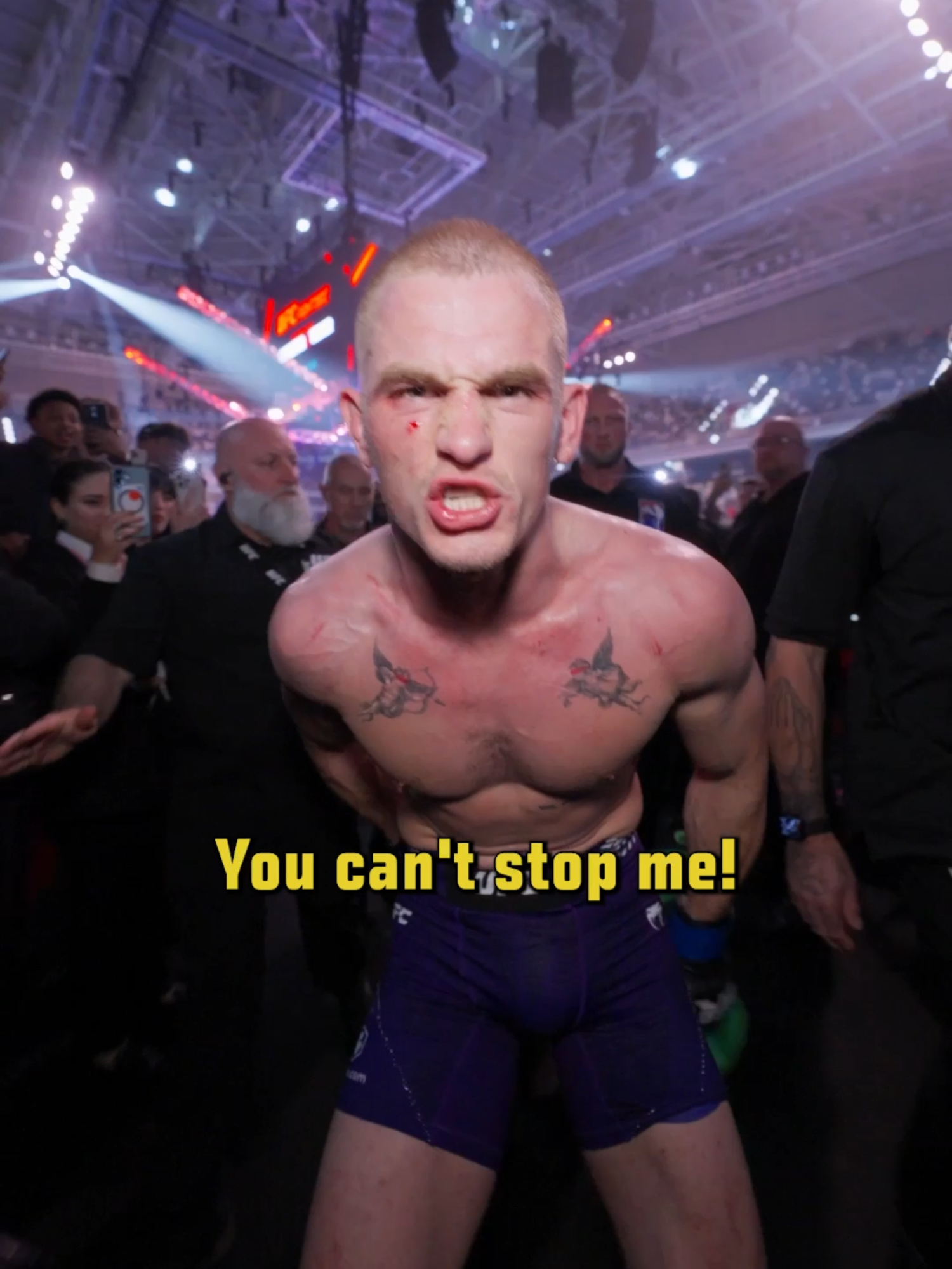 Ian Machado Garry wants to step in the Octagon with the champ 👀 #UFC #mma #ianmachadogarry