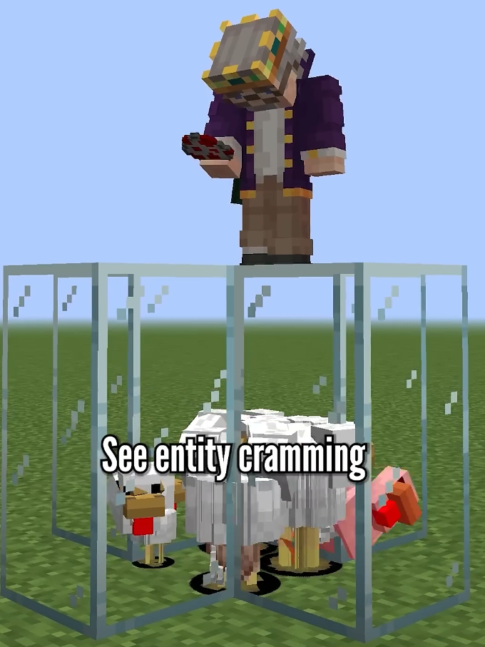 The new fastest travel method in Minecraft #Minecraft #minecrafthack #funny #viral 