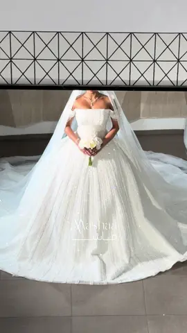 #عروسة #فستان_زفاف #عروس #ماشا #زفاف 