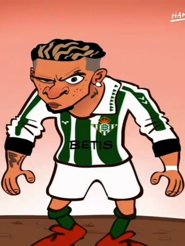 Laliga fear 🐐🇧🇷 #ibedit #antony #realbetis #brazil 