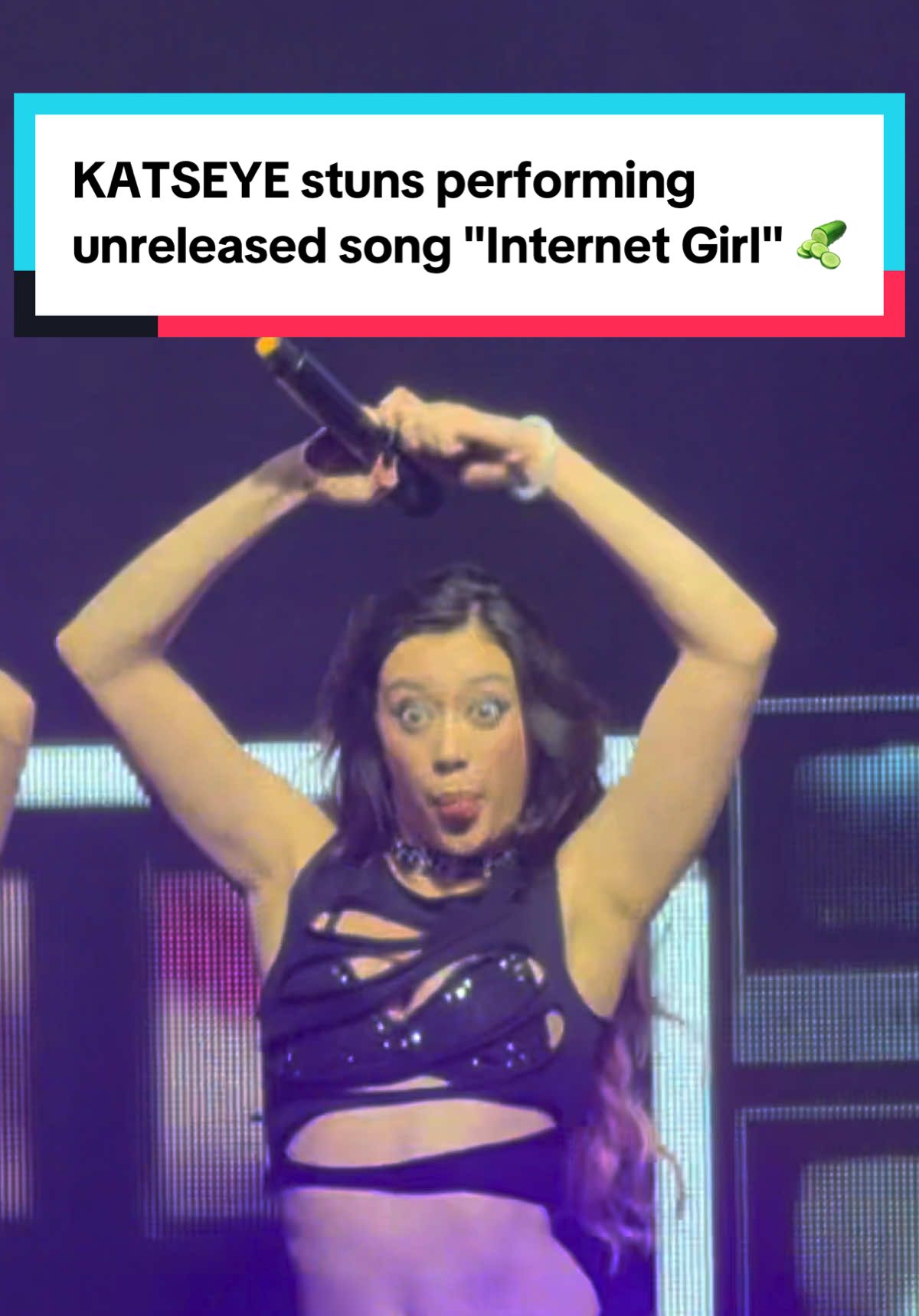 internet girl haters can Eat Zucchini #katseye#beautifulchaostour#nyc#concert