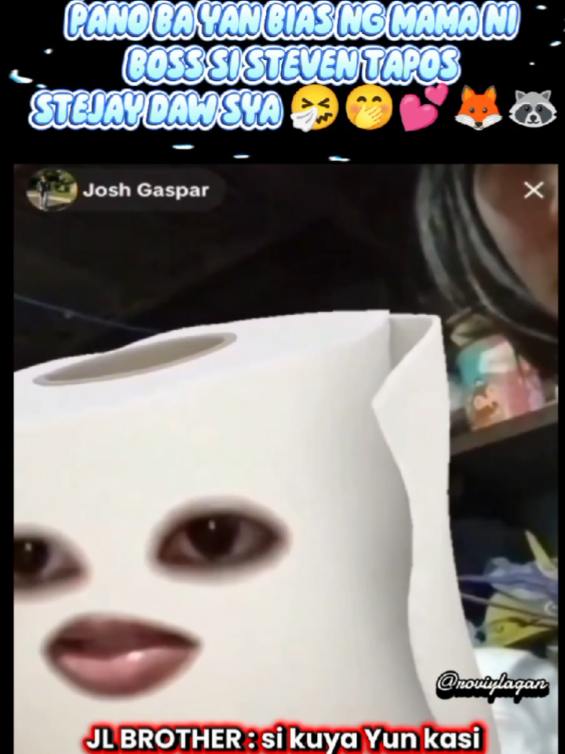 PANO BA YAN MAY NANALO NA BIAS NG MAMA NI BOSS SI KAP TAPOS STEJAY PA SYA Aaaaaakkkkk🦅🦅🦅🦅 HINDI KO NA KINAKAYA ANG MGA NANGYAYARI 🤣 YUNG TINANONG LANG NAMAN SINO ANG BIAS TAPOS YUNG SAGOT NG MAMA SI STEVEN KASI STEJAY SYA HAHAHH.. 🤣 LEGAL NA LEGAL LAYAG NA LAYAG ANG STEJAY 💕🦊🦝 #stejay #foryou #trending #ahofsteven #ahof_jl 