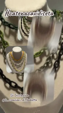 NOVITÀ ❗️❗️❗️❗️❗️ Catene di cavi di seta per realizzare bracciali, collane, orecchini. Nei colori 🌈 di tendenza autunno 🍂 inverno ❄️ 2025/2026. Idea 💡 regalo 🎁 💝Natale 🎄.  Per rendere unica la creazione puoi aggiungere gli charm che preferisci ✨.  Per info ℹ️ e ordini 📦 su Instagram  @le_creazioni_di_babette #bijoux #regaliuniciepersonalizzati #idearegalonatale2025 