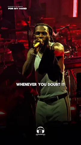 Burnaboy ft Ed Sheeran - For my hand 🎶💥 #Burnaboy #formyhand #performance #lyricsafrica #trending 