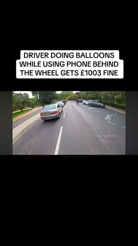 Driver doing balloons 🎈#fyp #cyclingmikey #phone #balloons 