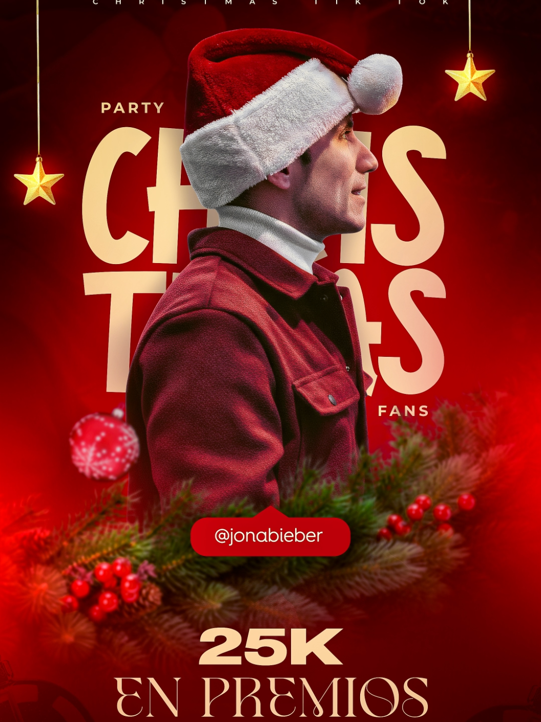 Aprende a como realizar un flyer para evento navideño #flyerdesign #navidadentiktok #navidad #wiartstudio #marketingdigital 