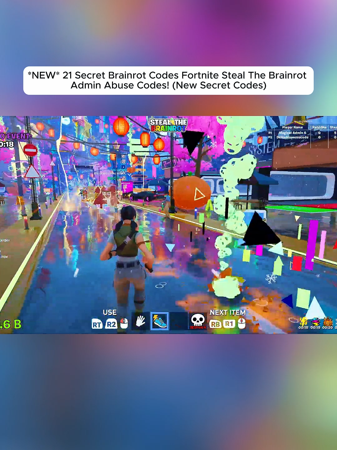 *NEW* 21 Secret Brainrot Codes Fortnite Steal The Brainrot Admin Abuse Codes! (New Secret Codes) Part 4 #fortnite #stealthebrainrot #secretcodes #fortnitesecret #fortniteupdate