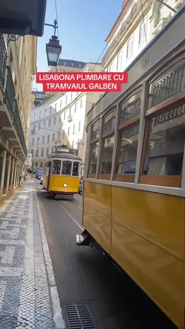 Lisabona plimbare cu tramvaiul galben#sareșipipercuvio #viogăteste #calatorii #turist #lisabona 