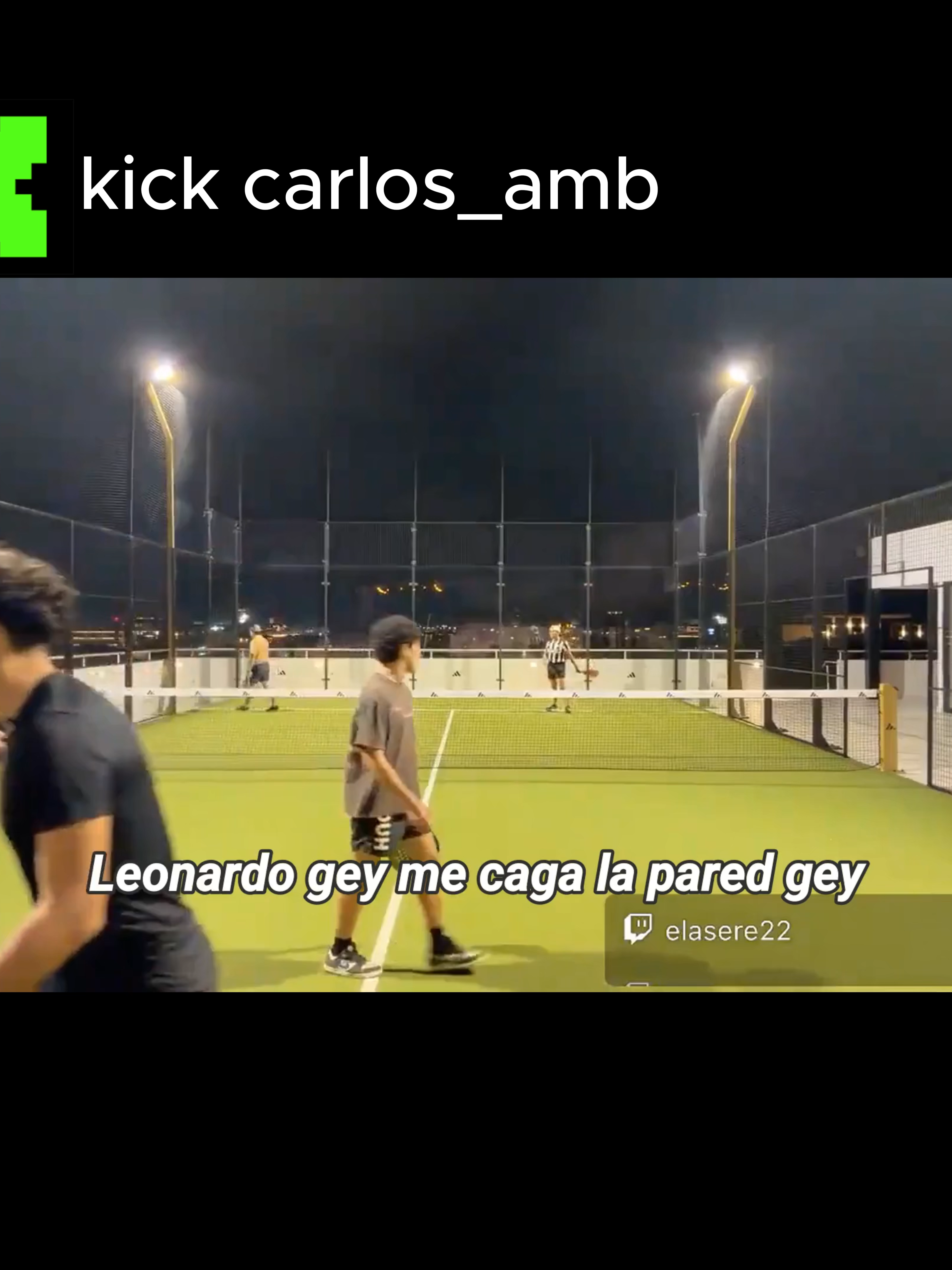 #padel #kickcarlos_amb #irl #kick