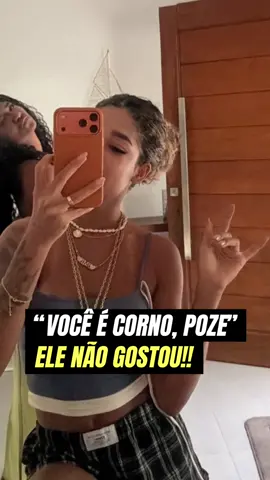 TRAIDO? Poze toma atitude depois da Vivi postar foto fazendo Chifre #vivi #poze #dafuria #noticias #viral
