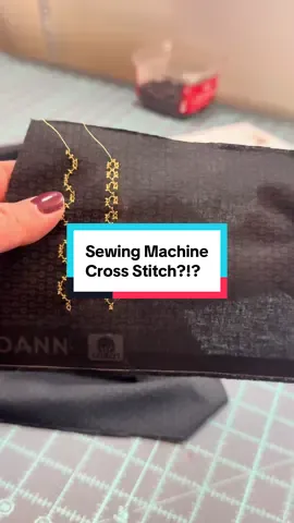 Don’t be afraid to try all the stitches!  I’m so glad I learned this about my Brother machine!  How fun!  #stitches #crossstitch #sewingmachine #learntosew #sewingtutorial 