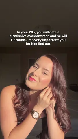 If you’re dating a dismissive avoidant man in your 20s, hear me clearly. There will come a point where you stop begging for consistency and you finally let him find out what life feels like without your warmth, your effort, your softness, your presence. And that moment changes everything. A dismissive avoidant never realizes your value while he has unlimited access to you. He realizes it when the access is gone. He realizes it when your energy is no longer on demand. He realizes it when he can no longer soothe his ego with the idea that you’ll always be there. So if you’re asking yourself “When do I give up on a dismissive avoidant?” save this: When you’re the only one initiating. When every conversation feels like pulling teeth. When he shuts down instead of showing up. When your needs are treated like inconveniences. When you feel more anxious than adored. When respect is inconsistent. When you’ve communicated clearly… and nothing changes. Avoidant men don’t respond to pressure. They respond to absence, clarity, and the loss of access. And no woman ever regrets the day she stopped making excuses and started protecting her peace. #feminineenergy #walkaway #nocontactrule #datingforwomen #relationships    