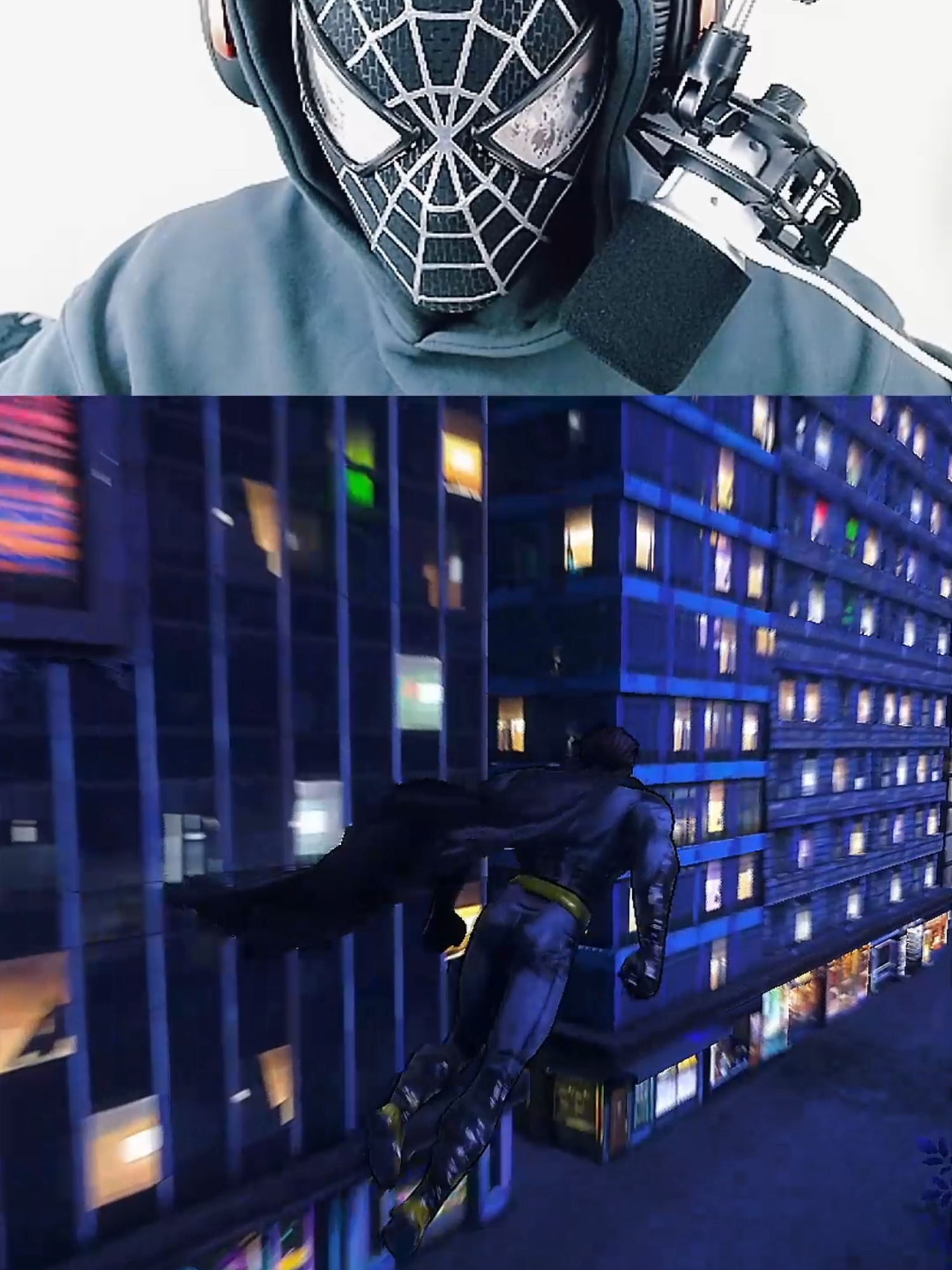 It's the symbiote I PROMISE😭  #superhero #spiderman #villain #fyp #funny