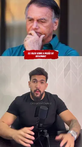 ele falou sobre a prisão do Bolsonaro #ayrtonbrito #clipfyleague #ayrtonclipfy @Ayrton Brito @Clipfy League 