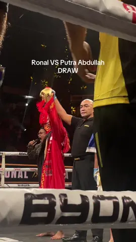 Ronal VS Putra Abdullah DRAW #byon #byoncombat #byoncombatshowbiz 