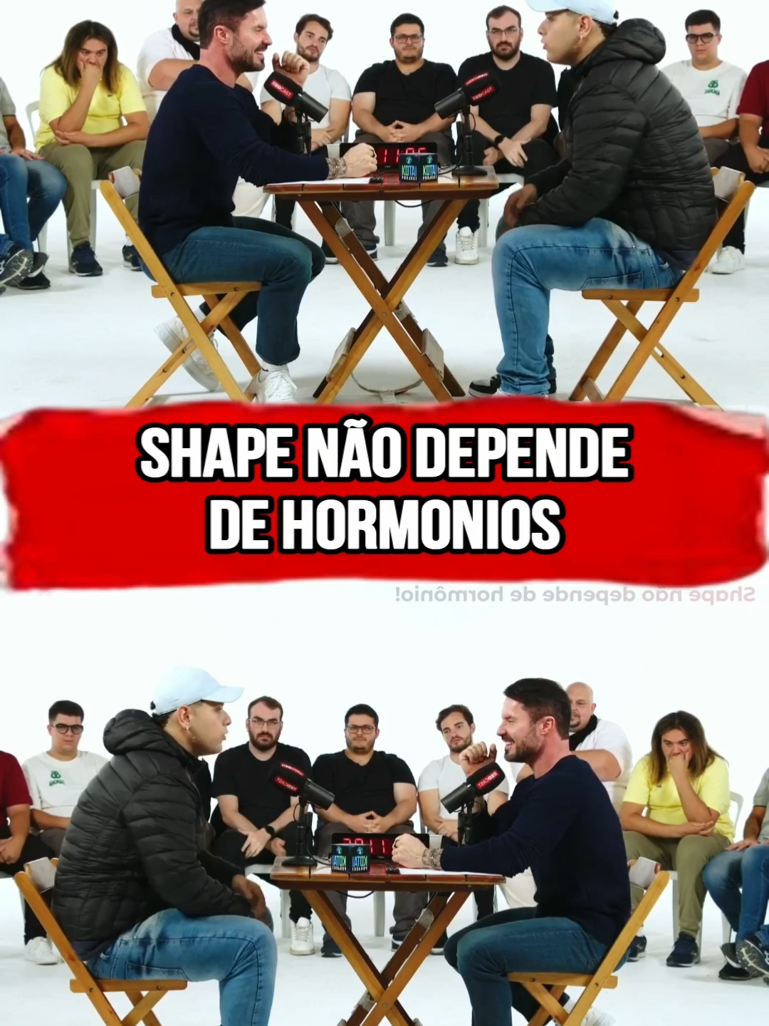 CARIANI vs 30 SEDENTARIOS #debates #viral #viralvideos #podcastclips #debate #paravoce #fypシ゚viral🖤tiktok #podcast #trendingvideo #fyp #foryou